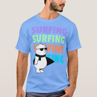 Camiseta Surfing Bear