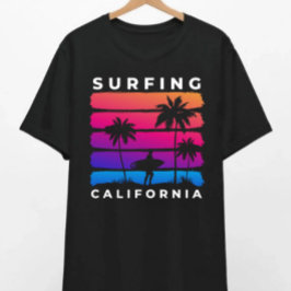 Camiseta Surfing California Unisex T-Shirt
