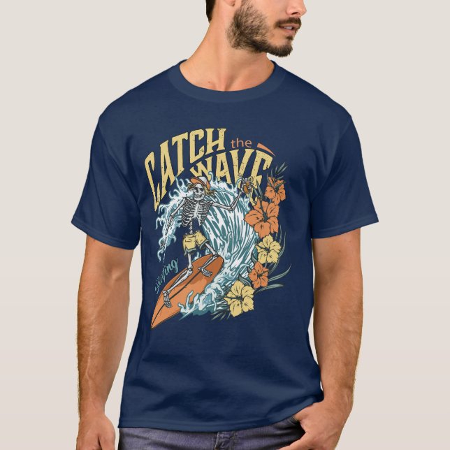Camiseta Surfing - Captura La Ola (Anverso)