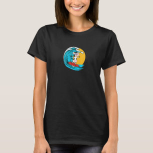 Camiseta Surfing Cow Animal