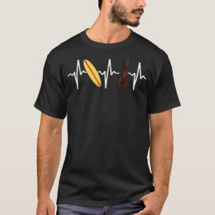 Camiseta Surfing Curly Costado Recuperador de latido de per