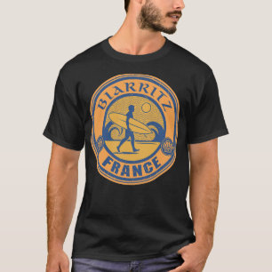 Camiseta Surfing de Biarritz France