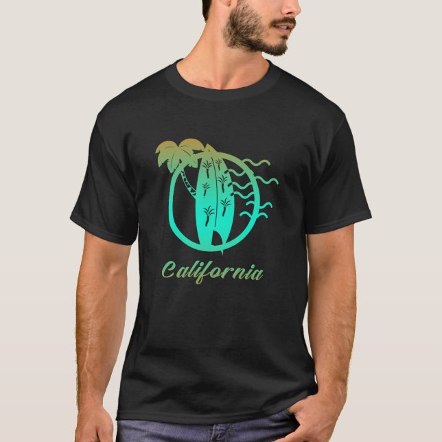 Camiseta Surfing de California (Anverso)