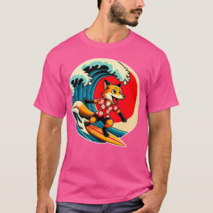 Camiseta Surfing de Great Wave Kanagawa Fox