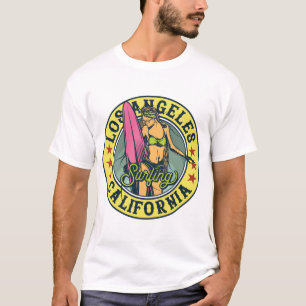 Camiseta Surfing de Los Ángeles California