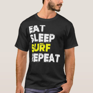 Camiseta Surfing Eat Sleep Surf Repetir