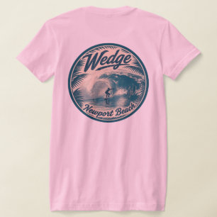 Camiseta Surfing el Wedge, Newport Beach