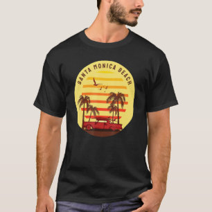Camiseta Surfing en la playa de Santa Mónica