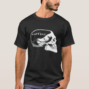 Camiseta Surfing en Mind Pun Funny Gráfico Surf Black