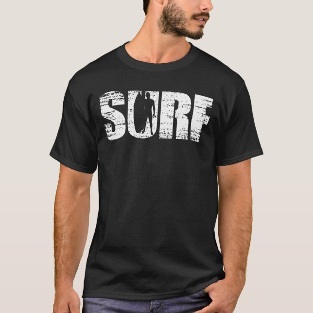 Camiseta Surfing En Problemas De Guay Para Los Surfistas (Anverso)