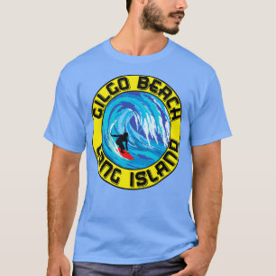 Camiseta Surfing GILGO BEACH LONG ISLAND NUEVA YORK Surf Su
