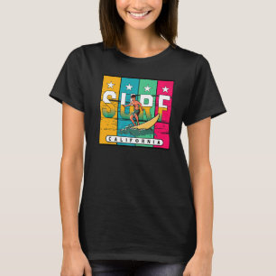 Camiseta Surfing Guy Cali Bebe Surf California Surfer Bu