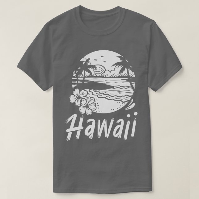 Camiseta Surfing Hawaii Aloha (Diseño del anverso)