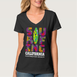 Camiseta Surfing Huntington Beach California Surf Cali Beac