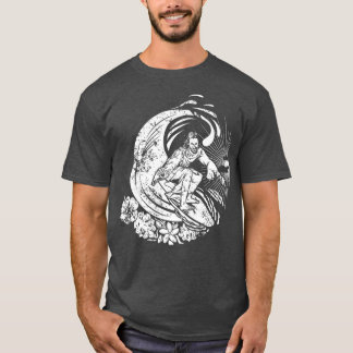 Camiseta Surfing Jesus Vintage Dolor Premium