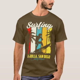 Camiseta Surfing La Jolla San Diego California