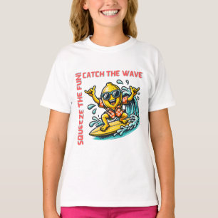 Camiseta Surfing Lemon Wave Adventure Fun