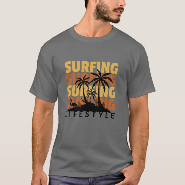 Camiseta Surfing Lifestyle (Anverso)
