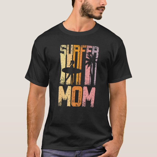 Camiseta Surfing Mom (Anverso)