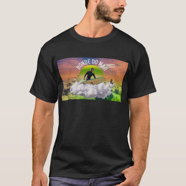 Camiseta Surfing nas Nuvens BD (Anverso)
