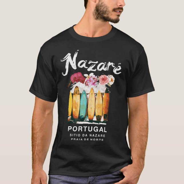Camiseta Surfing Nazare Portugal (Anverso)
