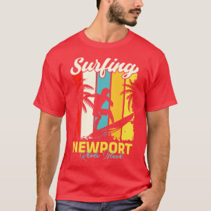 Camiseta Surfing Newport Rhode Island