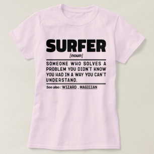 Camiseta Surfing Noun Definition Beach Surfing Water Sport