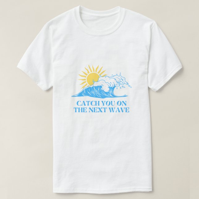 Camiseta Surfing Ocean Adventure (Diseño del anverso)