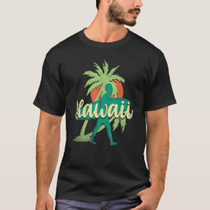 Camiseta Surfing Palm Trees Tropical Honolulu Verano Hawaia