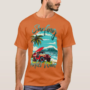 Camiseta Surfing Perfect Waves de Trinidad