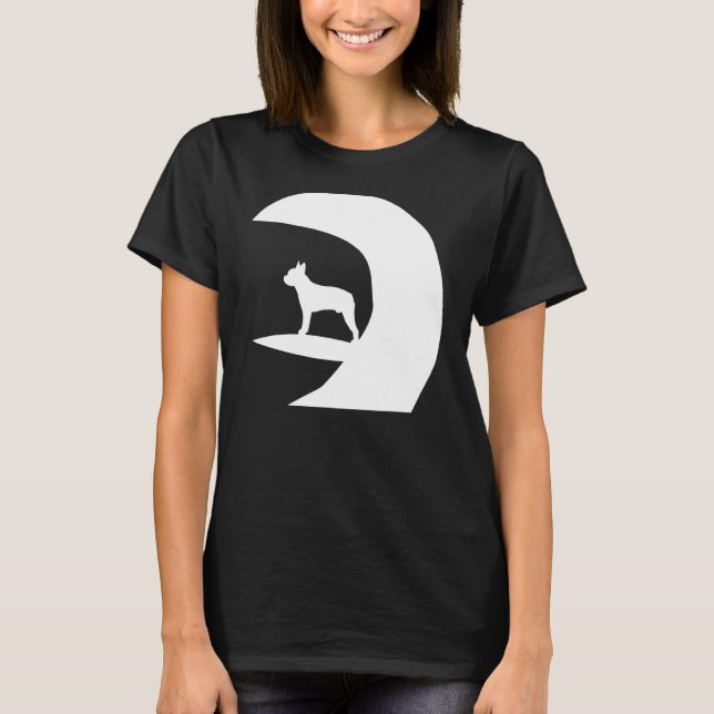 Camiseta Surfing Pug (Anverso)