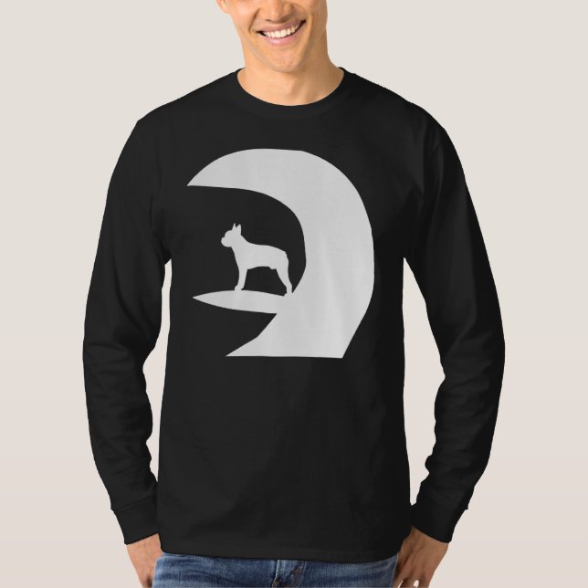 Camiseta Surfing Pug (Anverso)
