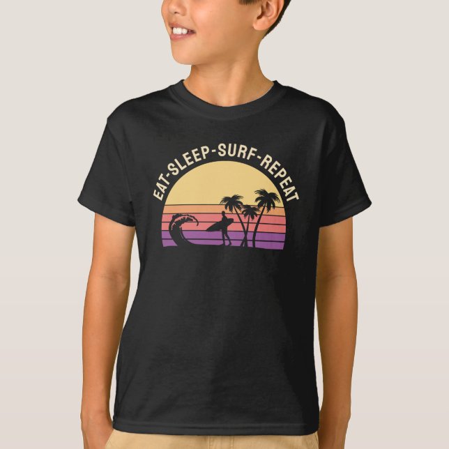 Camiseta Surfing Retro (Anverso)