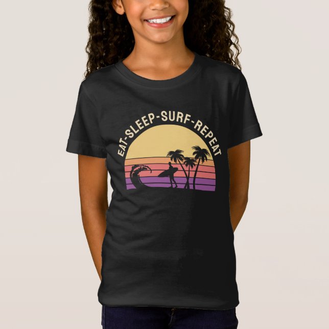 Camiseta Surfing Retro (Anverso)