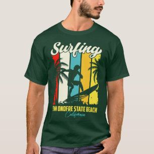Camiseta Surfing San Onofre State Beach California