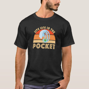 Camiseta Surfing Slang Live Life In The Pocket Surf Big Wav
