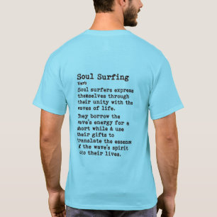 Camiseta Surfing Soul: Manga corta