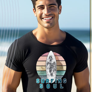 Camiseta Surfing Soul Retro Surfer Design