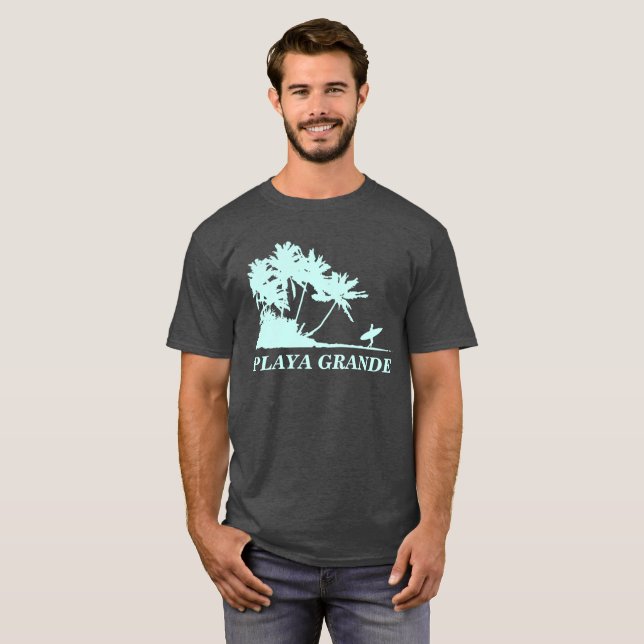 Camiseta Surfing Souvenir en Costa Rica Playa Grande  (Anverso completo)