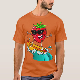 Camiseta Surfing Strawberry