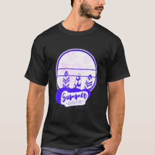 Camiseta Surfing Summer Adventure Surfboards Bi Color