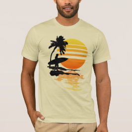 Camiseta Surfing Sunrise