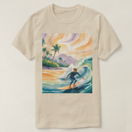 Camiseta Surfing Sunset Sand T-Shirt
