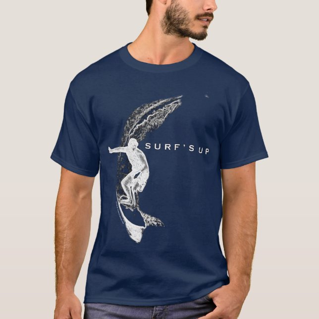 Camiseta Surfing Surf está en alza (Anverso)