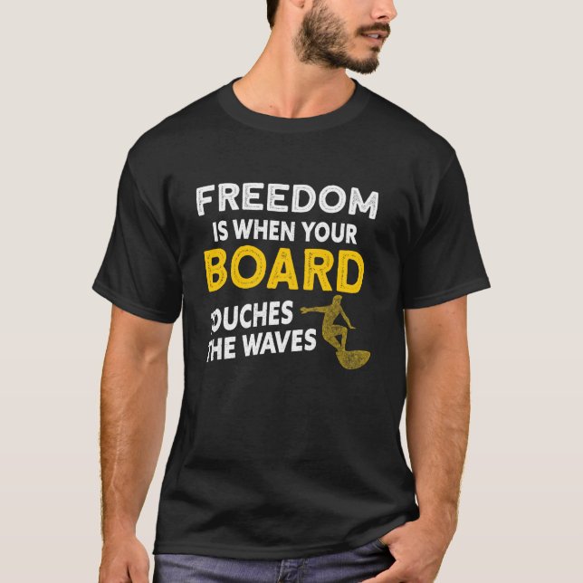 Camiseta Surfing Surfboard Surfboard Surfboard Surfboard Su (Anverso)