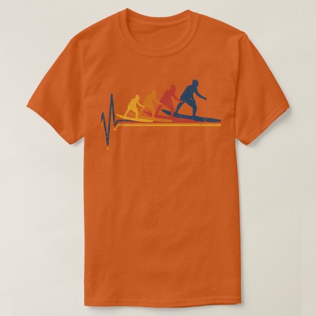 Camiseta Surfing Surfing Surfboard 1 (Diseño del anverso)