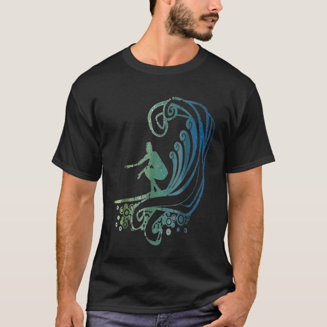 Camiseta Surfing The Waves (Anverso)