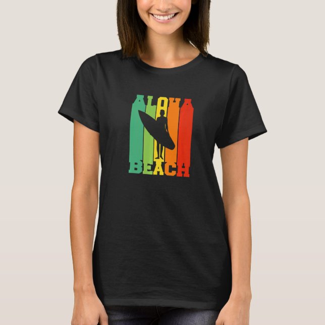 Camiseta Surfing Tropical Island Hawaii Summer Holiday Surf (Anverso)