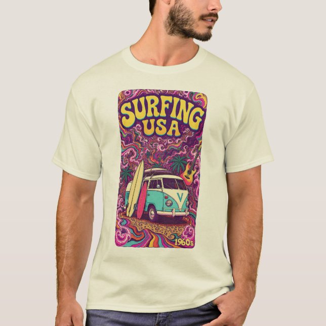 Camiseta Surfing USA T-Shirt (Anverso)