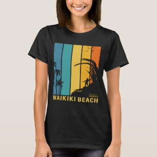 Camiseta Surfing Waikiki Beach Honolulu Hawaii